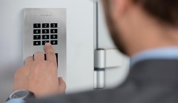 A1121 flush stainless steel keypad