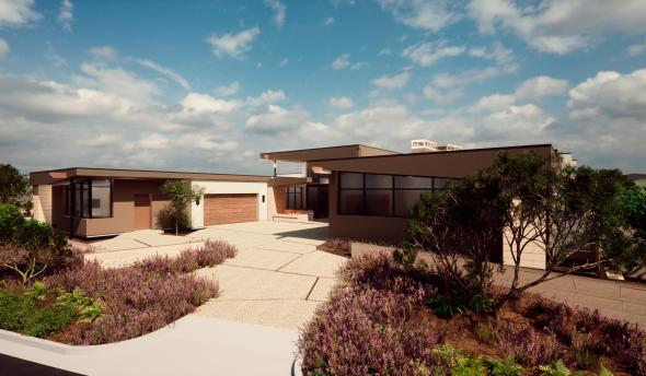 Front Elevation Rendering of TNAH 2024